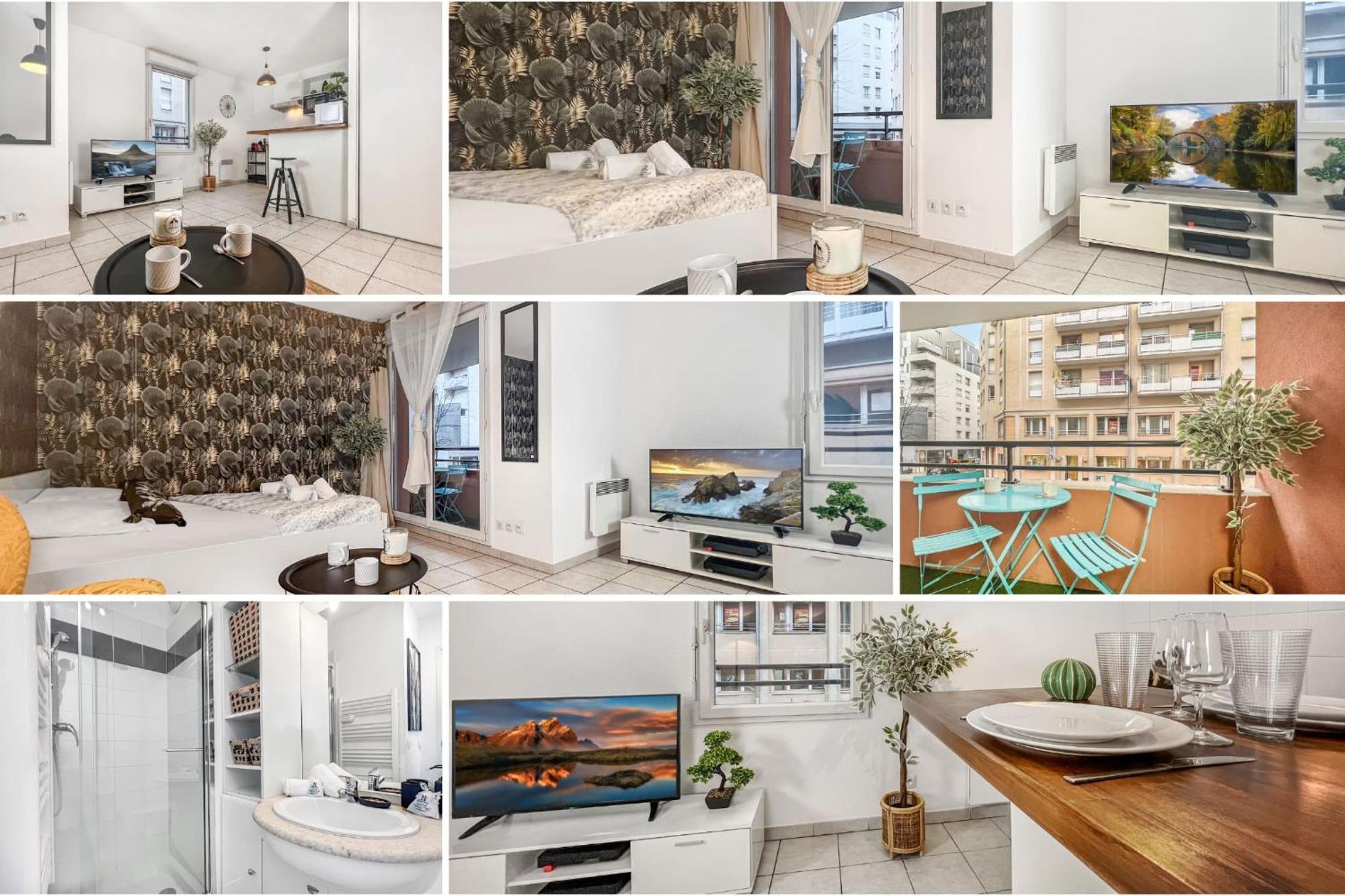 Homey Wild - Proche Gare Et Tram - Proche Centre - Balcon Prive - Parking Prive - Wifi Gratuit Annemasse Dış mekan fotoğraf